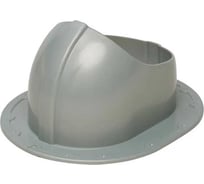 Проходной элемент Gervent для фальцевой и готовой кровли из битумной черепицы, серебряный ПЭБ/сереб ПЭБ/серерб