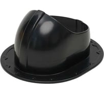 Проходной элемент Gervent для фальцевой и готовой кровли из битумной черепицы, черный ПЭБ/черн