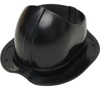 Проходной элемент Gervent для металлочерепицы Monterrey, черный ПЭМ/черн