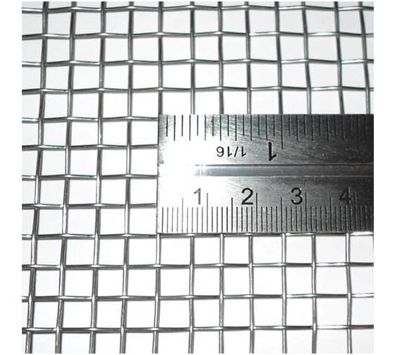 Тканая сетка VOLOKA оцинкованная, 5x5х0.7 мм, рулон 1x2 м СТ-5-0.7Ц/2