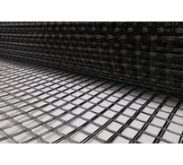 Сетка базальтовая (25х25 мм; 0.33х50 м; 30 кН/м) Миагрид 00-00012018