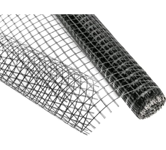 Сетка базальтовая строительная ЛИГРИЛ (ячейка 25 x 25 мм, рулон 1х50 м .