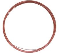 Арматура композитная стеклопластиковая Polinet красная 10 м, 6 мм бухта 110114