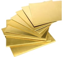 Лист латунный АО КЗОЦМ 200x300x0,2 Л63 Л.Л.200.300.0,2 Л63