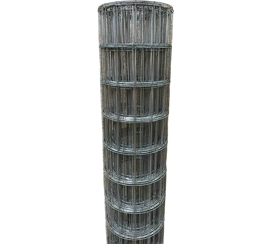 Сварная оцинкованная сетка СЕТКА АЛЬКОР ячейка 50x100 мм, диаметр 1,6 мм (рулон 1,5x15 м) 630394