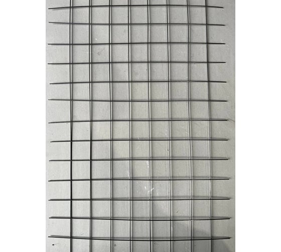 Кладочная сварная сетка СЕТКА АЛЬКОР оцинкованная, 50x50 мм, d=3.5 мм, карта 0.5x2 м 7708
