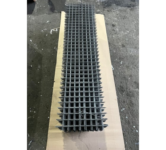 Кладочная сварная сетка СЕТКА АЛЬКОР оцинкованная, 50x50 мм, d=3.5 мм, карта 0.5x2 м 7708