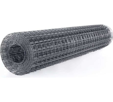 Сварная сетка ООО "МСЕТ" 55x55х2.2 мм, 2x15 м, оцинкованная 10114