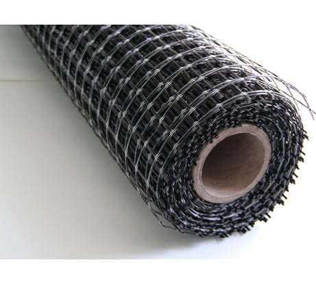 Кладочная базальтовая сетка Basalt (ячейка 25x25 мм, 30кн/м, 50 п.м) 4687203541699