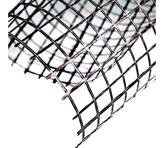 Кладочная базальтовая сетка Basalt (ячейка 25x25 мм, 30кн/м, 50 п.м) 4687203541699