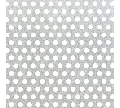 Лист ALBERTS алюминиевый, с отверстиями 464240