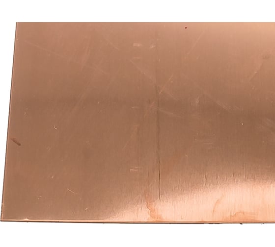 Лист ALBERTS медный, гладкий 500x1000x0,5, 469511 1