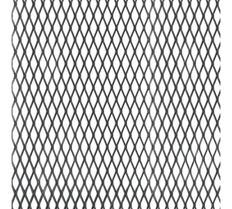 Лист ALBERTS сетка, алюминиевый, черный 600x1000x1 465919