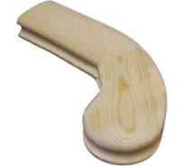 Правое окончание поручня ТД Сосна А 70  00-00000558