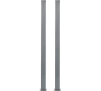 Подпорка профильная ДЗМи Элегант 2 м, сталь, цвет алюминий 84034