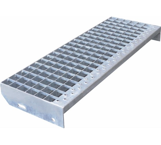 Ступень из прессованного настила AQUADRENAG 33x33/30x2/600x240 мм, Zn P602430332