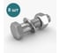 Крепеж настила для ступеней, комплект, 8шт AQUADRENAG CT12128 1