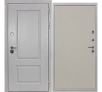 Входная дверь DIVA STR МХ-9 2050x960 мм, правая, Альберо браш грей - Д11 Софт шампань УТ-00080501