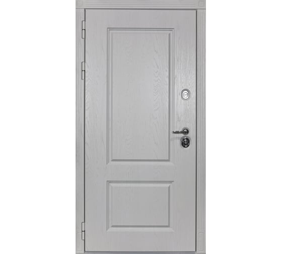 Входная дверь DIVA STR МХ-9 2050x860 мм, левая, Альберо браш грей - Д11 Силк маус УТ-00080493