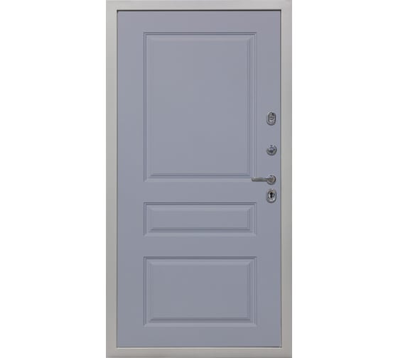 Входная дверь DIVA STR МХ-9 2050x860 мм, левая, Альберо браш грей - Д13 Силк маус УТ-00080508