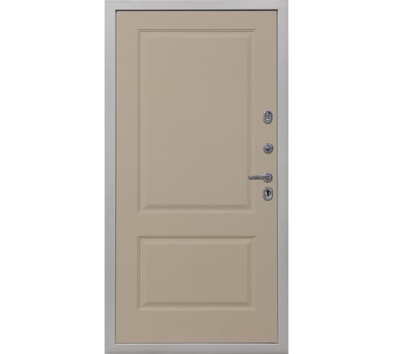 Входная дверь DIVA STR МХ-9 2050x860 мм, правая, Альберо браш грей - Д7 Софт шампань УТ-00080486
