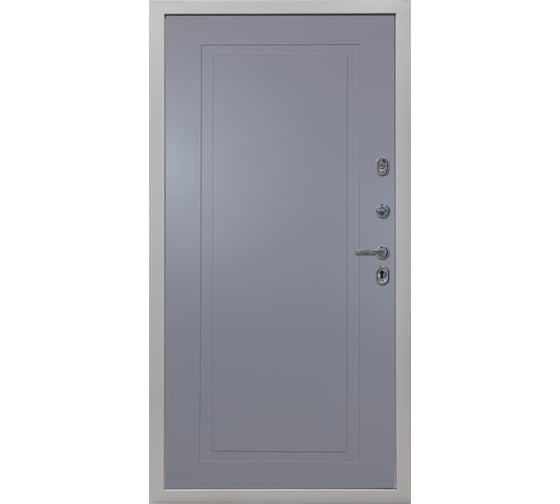 Входная дверь DIVA STR МХ-9 2050x860 мм, правая, Альберо браш грей - Н10 Силк маус УТ-00080523