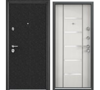Металлическая входная дверь для квартиры Torex Ultimatum 950x2050 мм, правая, черный/бежевый 2000002126881