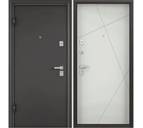 Металлическая входная дверь для квартиры Torex Ultimatum-M 880x2050 мм, левая, черный/серый 2000005805202