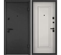 Металлическая входная дверь для квартиры Torex Ultimatum-M 950x2050 мм, правая, черный/белый 2000006028297