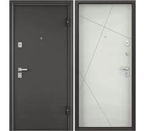 Металлическая входная дверь для квартиры Torex Ultimatum-M 950x2050 мм, правая, черный/серый 2000005739972
