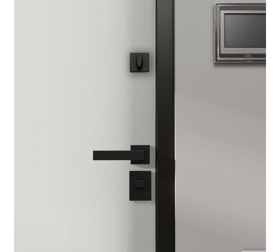 Металлическая входная дверь для квартиры Torex Ultimatum-M 950x2050 мм, правая, черный/серый 2000005838453