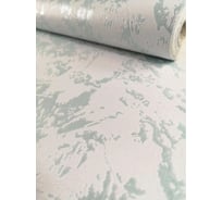 Бумажные обои Саратовские обои плотные, дуплекс, 0,53x10 м, Стюк, бирюзовый Д753-04