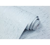 Бумажные обои Саратовские обои плотные, дуплекс, 0,53x10 м, Короед, голубой Д667-01