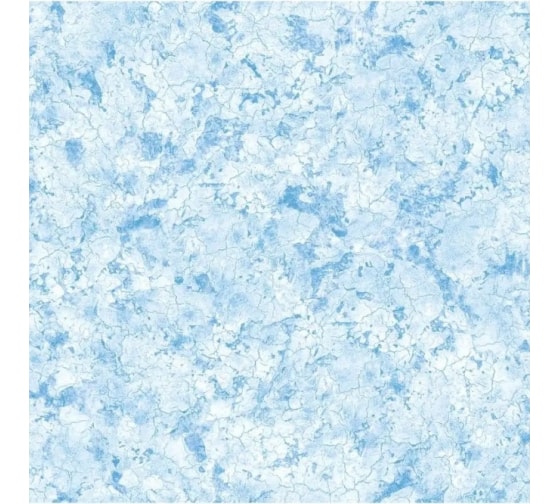 Бумажные обои Саратовские обои плотные, дуплекс, 0,53x10 м, Бархан, голубой Д813-01 1