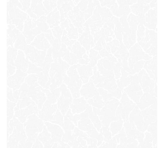 Бумажные обои Саратовские обои плотные, дуплекс, 0,53x10 м, Снежный-01, белые, потолочные Д376-01 1
