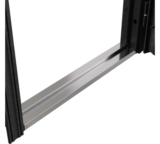 Металлическая входная дверь для квартиры Torex Flat-M 950x2050, левая, темно-серый/белый 2000006215307