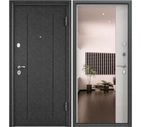 Металлическая входная дверь для квартиры Torex Flat-M 950x2050, правая, черный 2000006170606