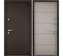 Входная металлическая дверь Torex Snegir Pro для загородного дома 950x2050, правая, коричневый/бежевый 2000005812637