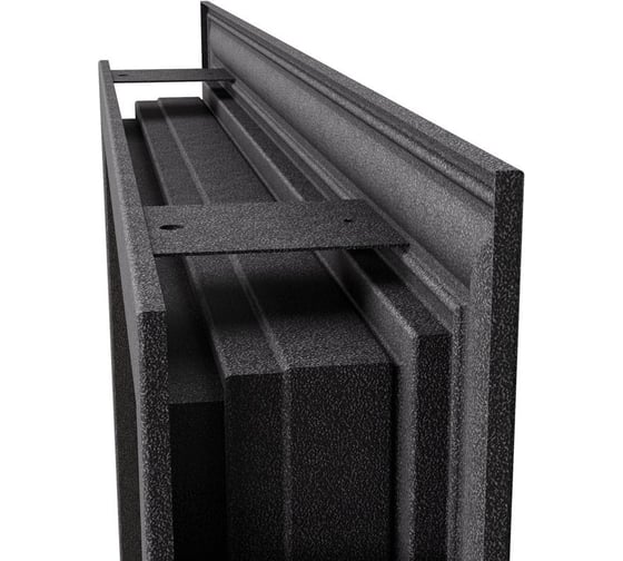 Входная дверь для квартиры Torex Flat-L металлическая, 950x2050 мм, левая, темно-серый/светло-серый 2000006138606