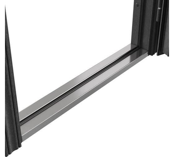 Входная дверь для квартиры Torex Flat-L металлическая, 860x2050 мм, правая, ,темно-серый/светло-серый 2000006138590