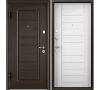 Входная дверь для квартиры Torex Flat-M металлическая, 860x2050 мм, левая, коричневый 2000006189233