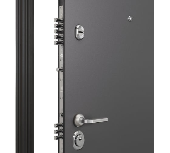 Металлическая входная дверь для квартиры Torex Ultimatum 950x2050 мм, правая, серый/белый 2000004356255