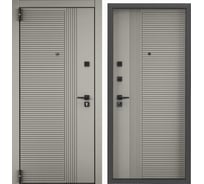 Металлическая входная дверь для квартиры Torex Terminal-D 860x2050 мм, левая, бежевый 2000006024497