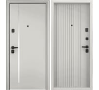 Входная металлическая дверь Torex Super Omega PRO для квартиры 950x2070, правая, белый 2000005867576