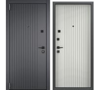 Входная металлическая дверь Torex Super Omega PRO для квартиры 950x2050, левая, серый 2000006024534
