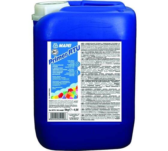 Грунтовка MAPEI PRIMER RTU 5 кг 95605