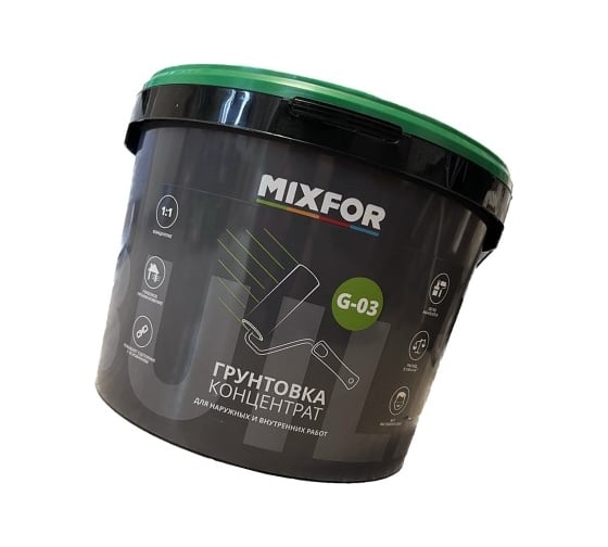 Грунтовка MIXFOR Г-03 10 кг 10 л, концентрат G-03