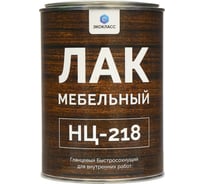 Мебельный лак Экокласс НЦ-218 бесцветный, 0.8 кг 27114