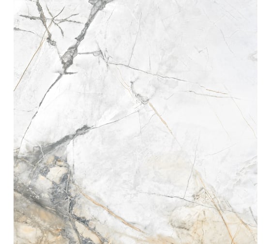 Керамогранит LCM Skyros silver полированный, 600x600x8 мм, 4 шт. в упаковке 6060SKY25P