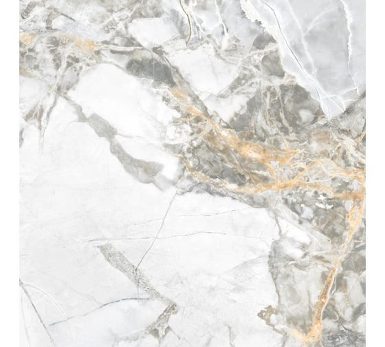 Керамогранит LCM Skyros silver полированный, 600x600x8 мм, 4 шт. в упаковке 6060SKY25P